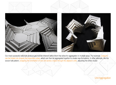 Parallel Pleat Plastic Aggregate Architectural Structure