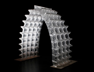 Digital Fabrication Parallel Pleat Origami Structure
